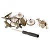Screw Button Metal Jean Button Repair Replacement Metal Jeans Buttons