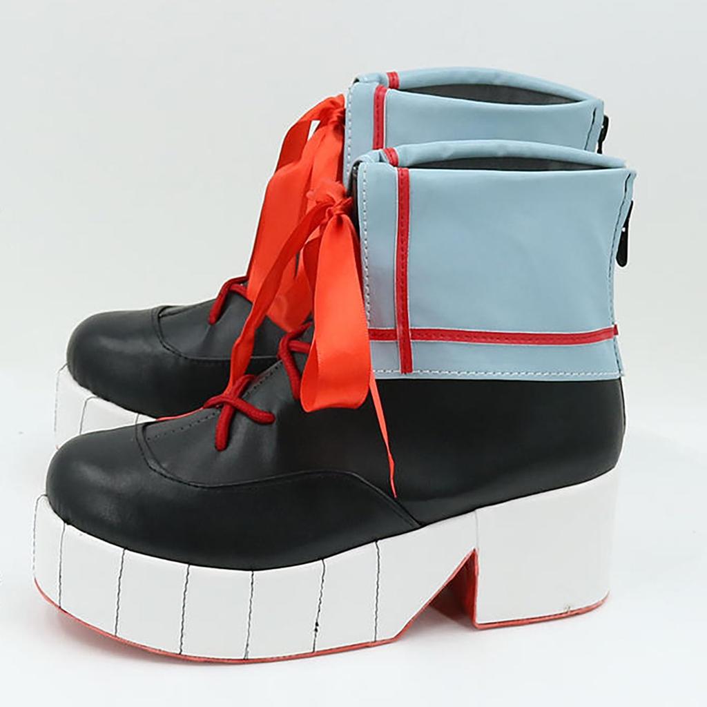 [Milky Time] Hololive Hyakki Ayame Cosplay Costume for Women, Halloween, Demon Girl Outfit, Nakiri Ayame (Boots)