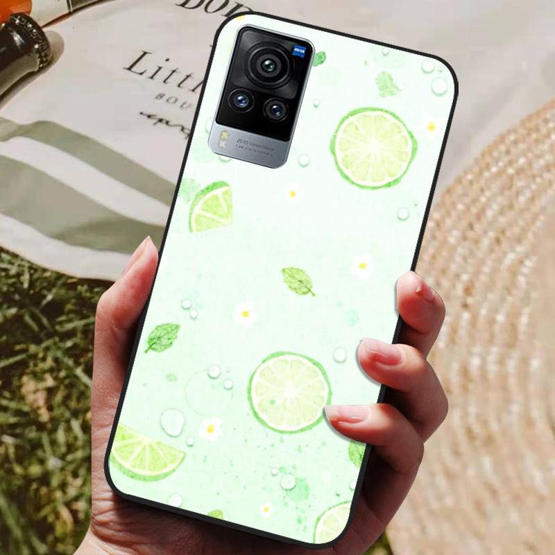 For Vivo X60 Pro Global Version Case Cat Wolf Painted Soft Silicone Phone Cases for Vivo X60 Pro Back Cover X60Pro V2046 Coque
