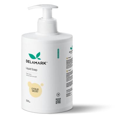 Liquid Cosmetic Soap Citrus Mood De La Mark 500 Ml
