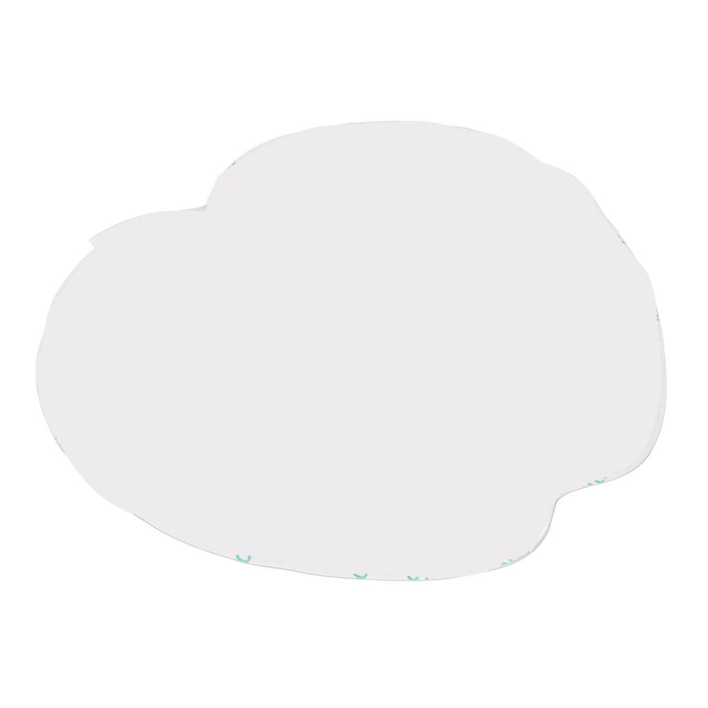Heart Shaped Silicone Foam Dressing Bordered Waterproof Wound Bandage 18x18cm/7.09x7.09in for Pressure Ulcer