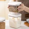 Food Grade Sealed Grain Storage Tank Dust-proof Leak-proof Grain Storage Organizer Plastic Moisture-proof Food Storage Box Snack