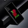 Bright Red Rose Flowers Case For Samsung Galaxy A54 A52 A14 5G A53 A12 A13 A71 A23 A34 A33 A21s Phone Cover