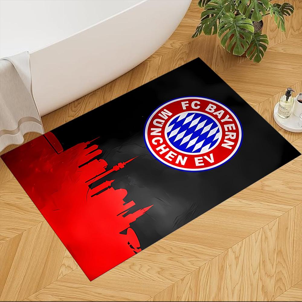 Bayern Munich Crest Area Rug Suitable for Dormitory Living Rooms Dining Room Study room Antislip Carpet Office home decor Wedding Party Gift