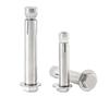 Stainless Steel Expansion Screw: Hexagonal Head with Internal Expansion (304/201), Sizes M6, M8, M10, M12.