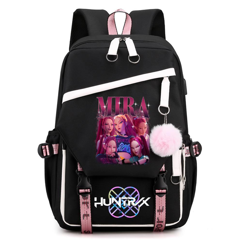Anime Printed Large Capacity Backpack for Teenger Student Girl Boy Schoolbag Bookbag Women Waterproof Travel Bag Gift
