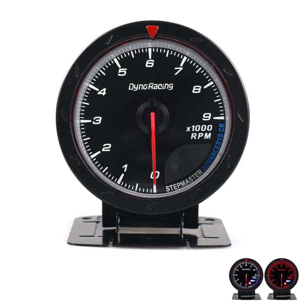 Dynoracing turbo boost gauge bar ,water temperature,oil temperature ,oil pressure ,tachometer ,volt ,exhaust gas gauge