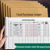 Food Purchase Ledger for Restaurants & Catering: Track Inbound Material Details