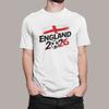ENGLAND T-shirt ST GEORGE CROSS INSPIRED WORLD CUP 2026 ADULTS KIDS