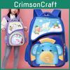 Adorable Cartoon Backpack For Kids Grades 1-3 Large Capacity Oxford Fabric