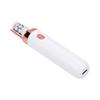 2 in 1 Facial Epilator USB Rechargeable Portable Electric Facial Removal with LED Light for Women White
