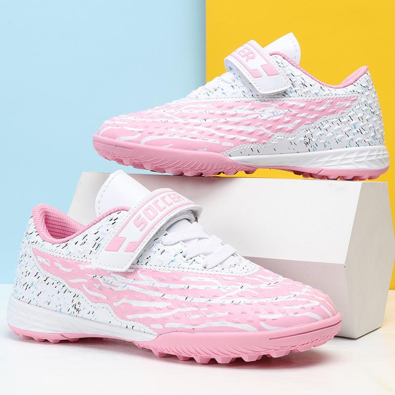 Football shoes women's youth boys and girls TF broken nails sports and leisure shoes student competition professional training shoes