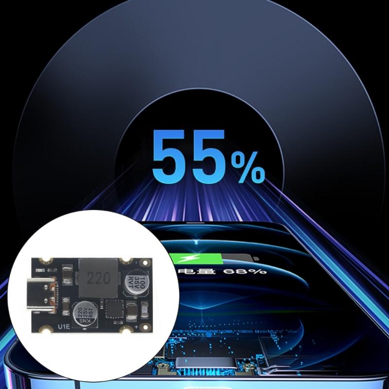 65W USB C Fast Charging Module Supporting Multiple Quick Charging Protocols For Various Devices Electronic Applications