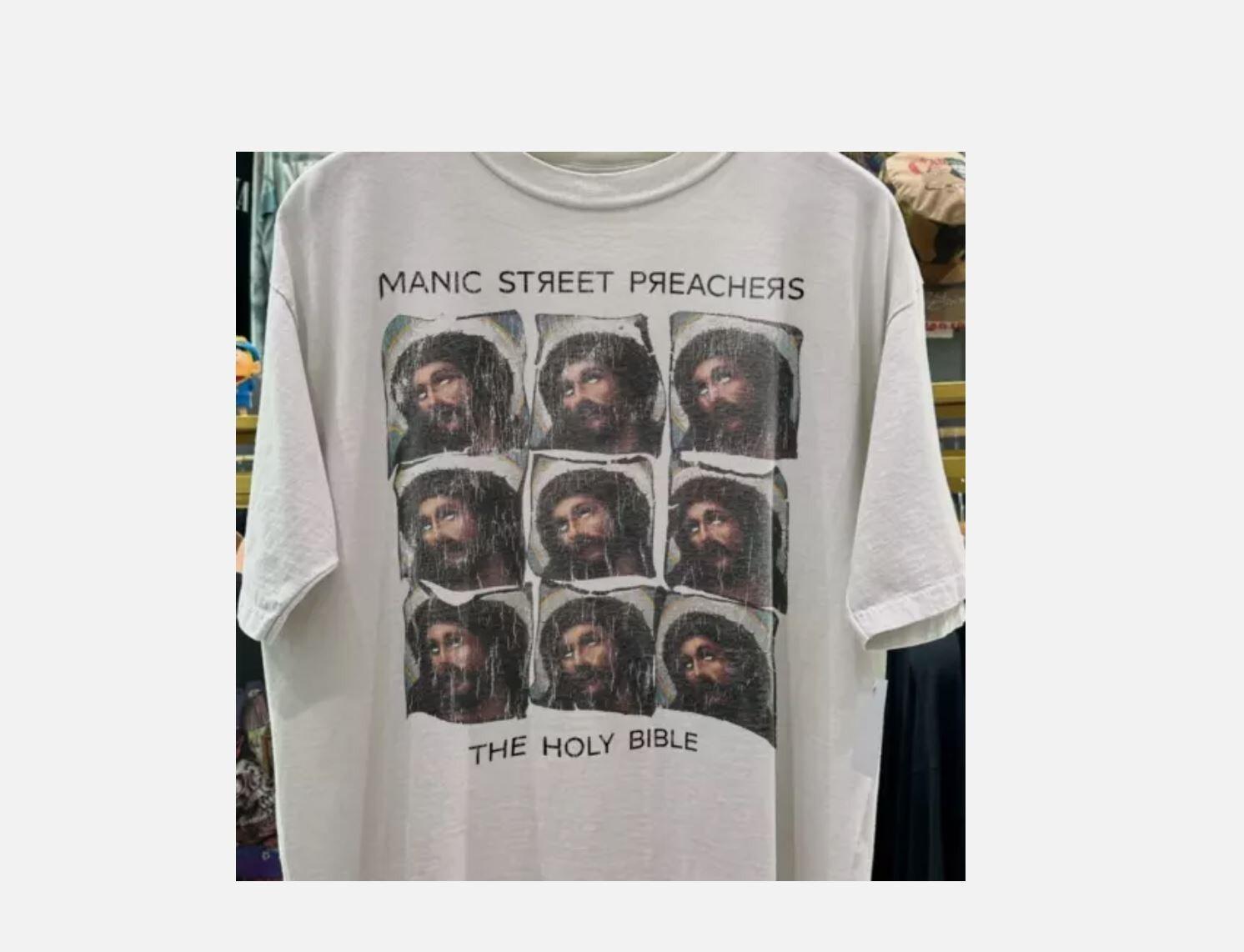 Футболка Manic Street Preachers The Holy Bible Размеры от S до 5XL XL