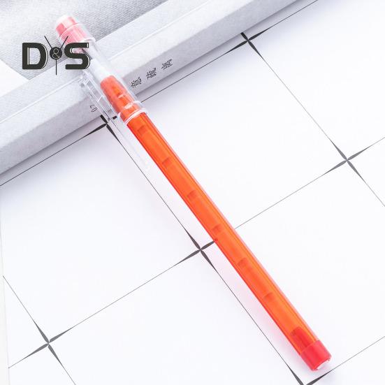 10 Pcs Translucent Pencil Non-Sharpening Stackable Pencils Multipoint Pop Up Plastic Pencil with Erasers for School Office Drawing