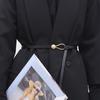 Waist Elegant Womens Chain In Fashionable Black Coffee And Camel For Dresses Suits And