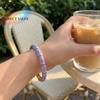 Colorful Vintage Cloisonne Bangle Enamel Floral Traditional Chinese Flower Bangle Classic Small Petal Women's Hand Bracelet