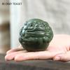 Yixing Purple Clay Tea Pet Desktop Ornaments Luck Animal Model Decoration Handmade Tea Figurine Crafts Chinese Tea Set Decors