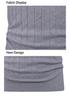 Men's Autumn/Winter Fashion Half-Zip Button Sweater - Casual Knit Pullover Base Layer