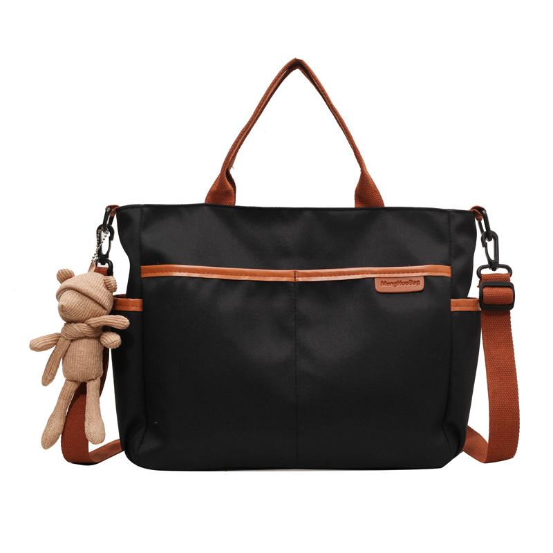 

Женская сумка через плечо, большая вместительная сумка, женская студенческая косметичка чёрный