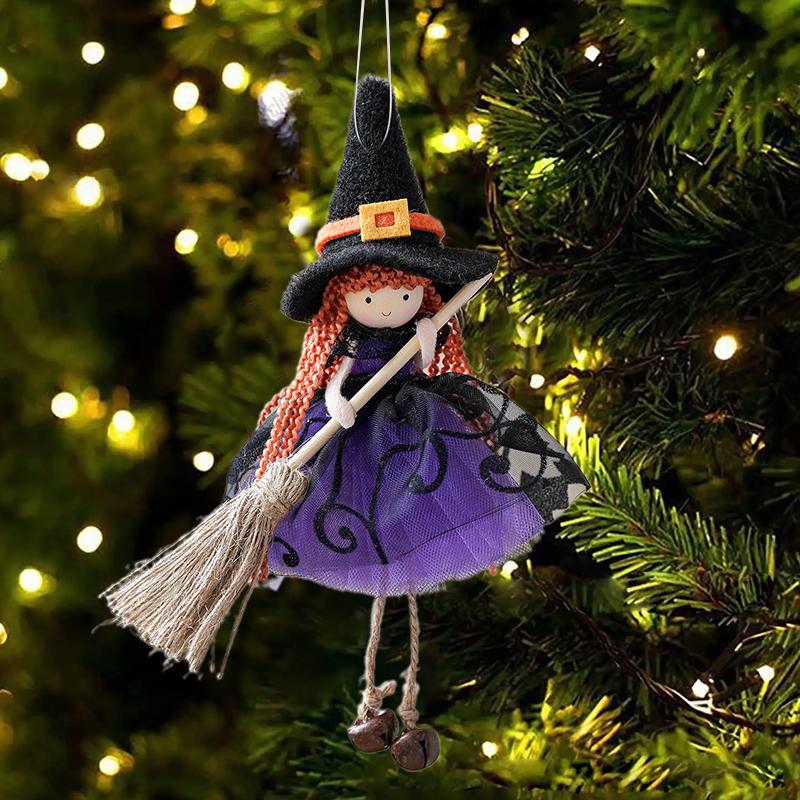 Halloween Printed Pattern Cute Mesh Decorative Props Hanging Party Decoration Pendants Home Garden 4 Styles