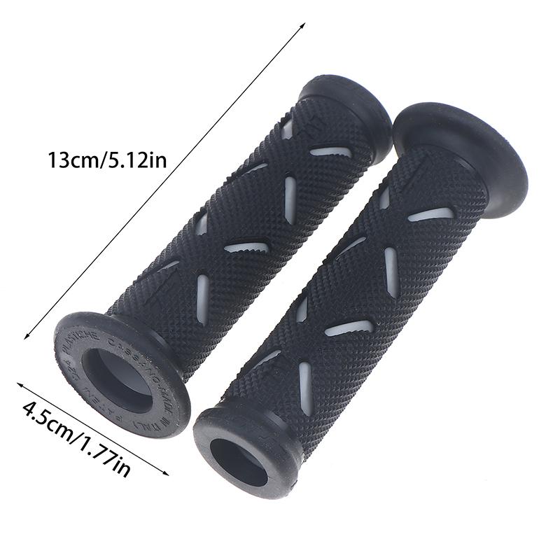 1Pair Motorcycle Grips Handle Bar 22/24Mm For Bike Motocross Motorbike Rubber Grip Universal For Motorcross Dirt Pit Bike