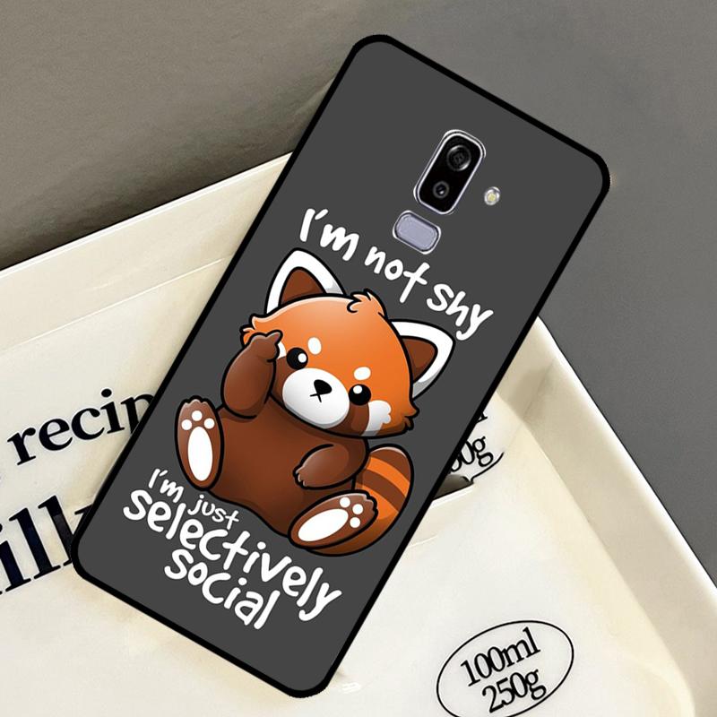 Roter Panda Niedliches Tier Hülle Für Samsung Galaxy J7 J1 J5 J3 2016 A3 A5 2017 A6 A7 A8 A9 J4 J6 Plus J8 2018 Abdeckung