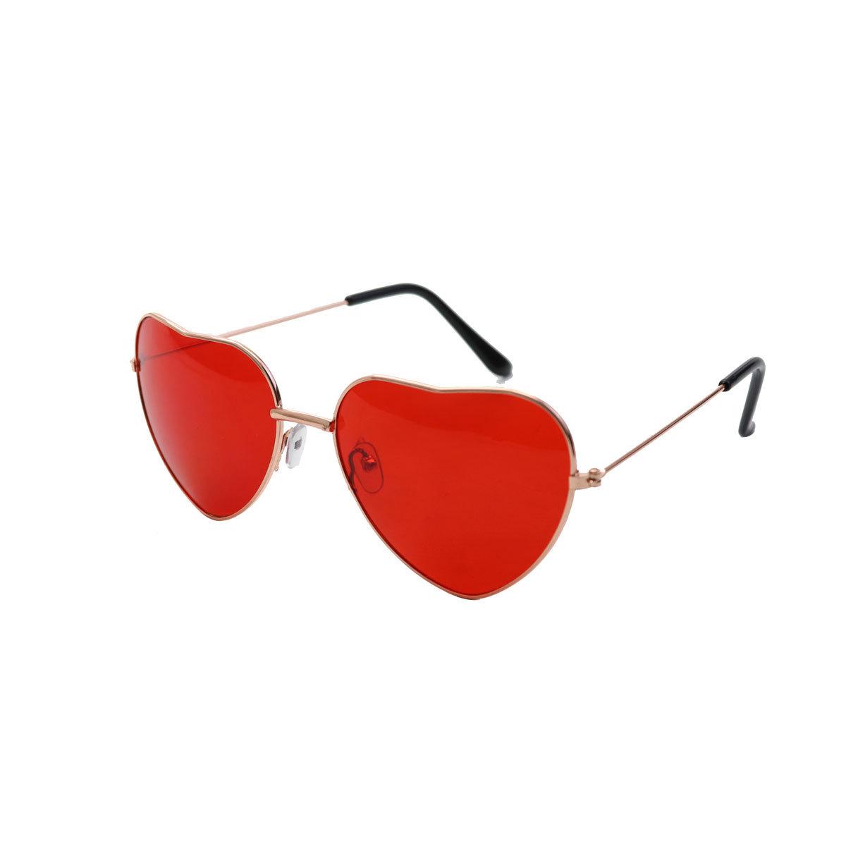 

Fashion Love Heart Sunglasses with Ocean Lenses and Candy Colors