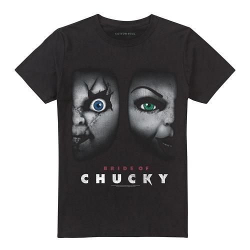 Bride of Chucky Unisex Adult Vintage Poster T-Shirt