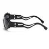 Fashion Cycling Hollow S-shaped Leg Punk Sunglasses Y2K Futuristic Sun Glasses Sports Cycling Glasses