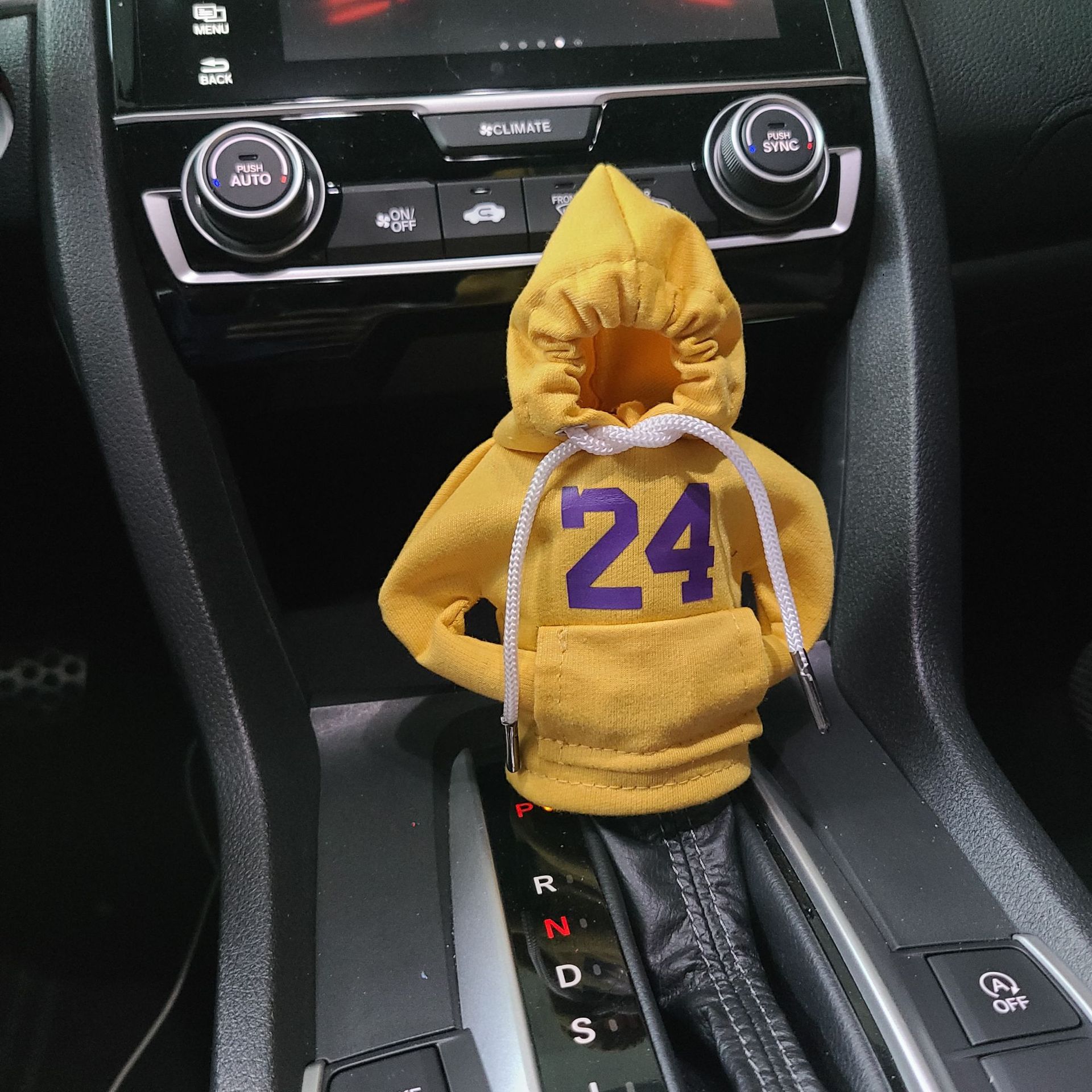 

Чехол на капюшон для рычага переключения передач автомобиля, милая толстовка, чехол на ручку переключения передач, украшение ручки рычага переключения передач, подходит для механической и автоматической коробки передач, универсальный, для автомобиля KTY ж