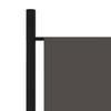 VidaXL Cloison de séparation 3 panneaux Anthracite 150x180 cm