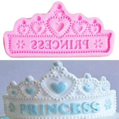 Princess Crown Silicone Cake Molds Wedding Cake Fondant Cake Decorating Tools Cupcake Chocolate Molds