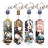 Game Zenless Zone Zero Acrylic Keychain Aria Cissia Nangong Yu Backpack Keyring Pendant Belle Nicole Demara Decorative Ornament