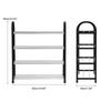 Plastic   Aluminum Metal Standing Shoe Rack   Shoes Storage Shelf Home   3 Tiers
