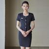 Tluoman Women's Short-Sleeve Professional Suit Set