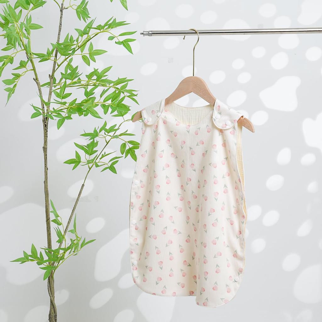 ALVABABY Baby Cotton for and Babies and Prevents Colds During Perfect for and A Great Baby Shower Sleeper, 100% Gauze, Newborns, Boys, Girls, (Ages 0,