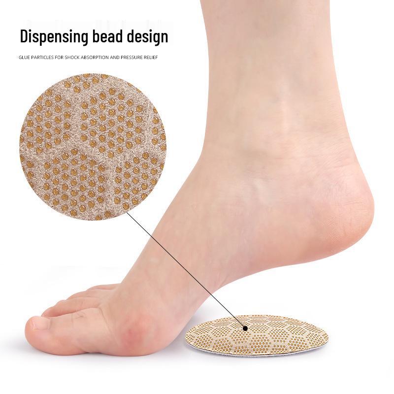 GEL Half Insoles with Flat Arch Support - Adhesive & Anti-slip Shock Absorption