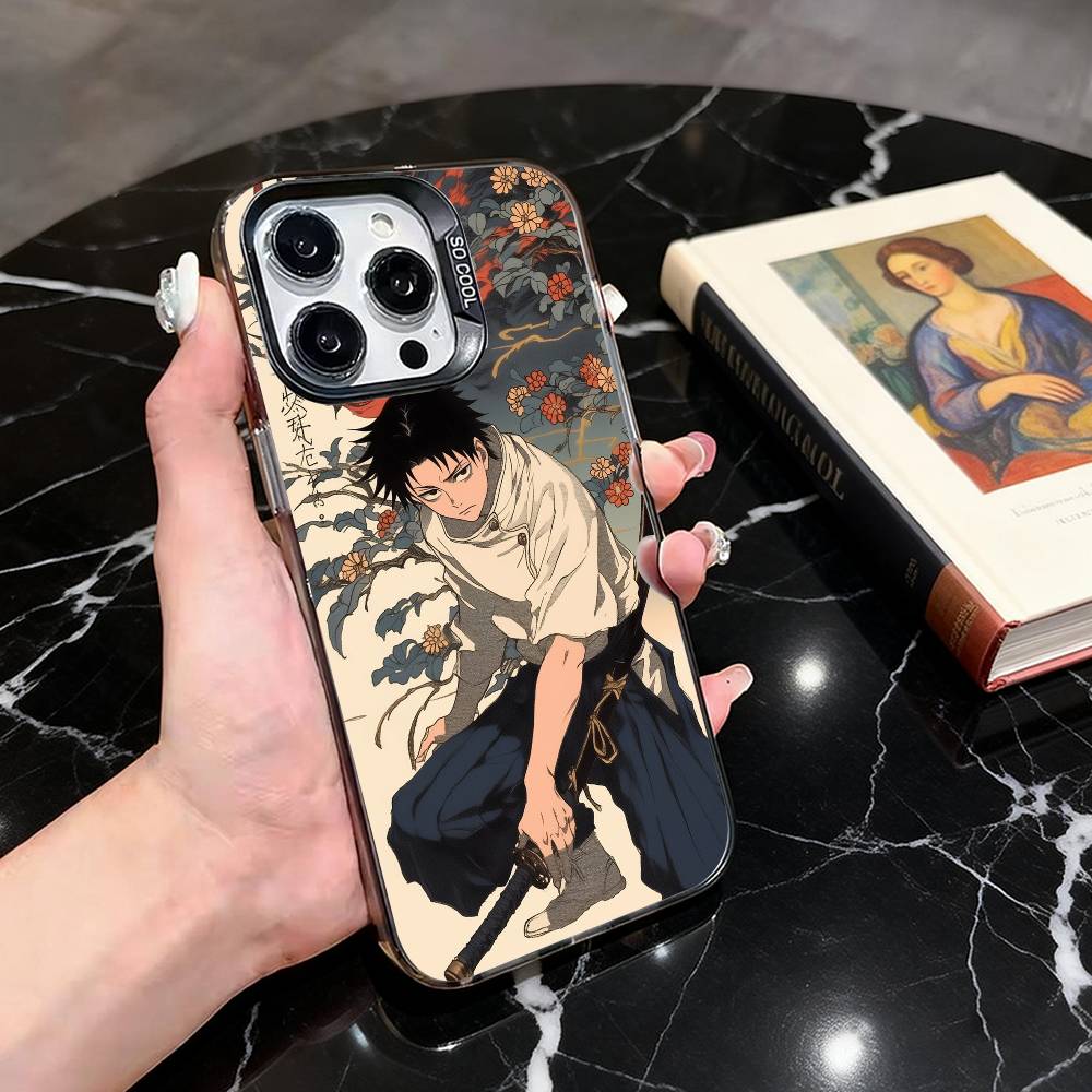J-Jujut-su K-Kaisen O-Okkotsu Yuta-OY Phone Case For iPhone 17,16,15,14,13,12,11 Plus,Pro,Colorful Silver Phone case Funda Cover