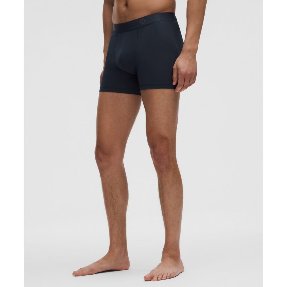 Lululemon Always In Motion Boxer 5   5 Pack Twofold Stripe Washed Denim Club Blue True Navy Washed Denim Starch Blue Heathered Club Blue