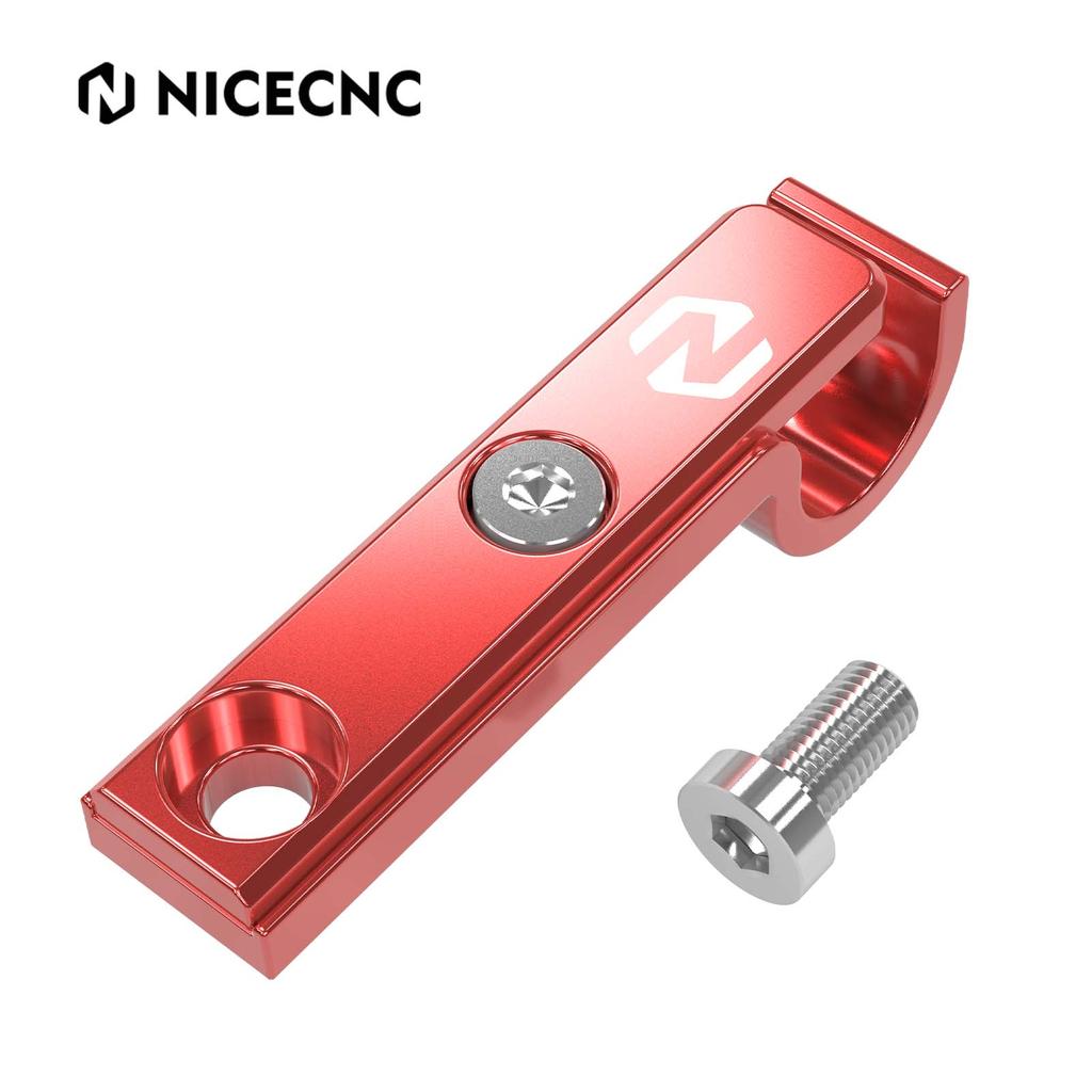 NICECNC Raptor 700 Brake Hose Line Hose Clamp Holder For Yamaha Raptor 700 2006-2023 Raptor 700R 2009-2023 Aluminum ATV Parts