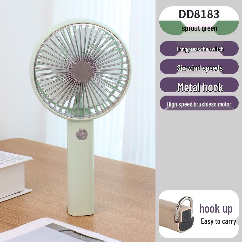High-Speed Portable USB Mini Fan: Handheld & Desktop for Summer Factory/Wholesale/Export/Cross-border