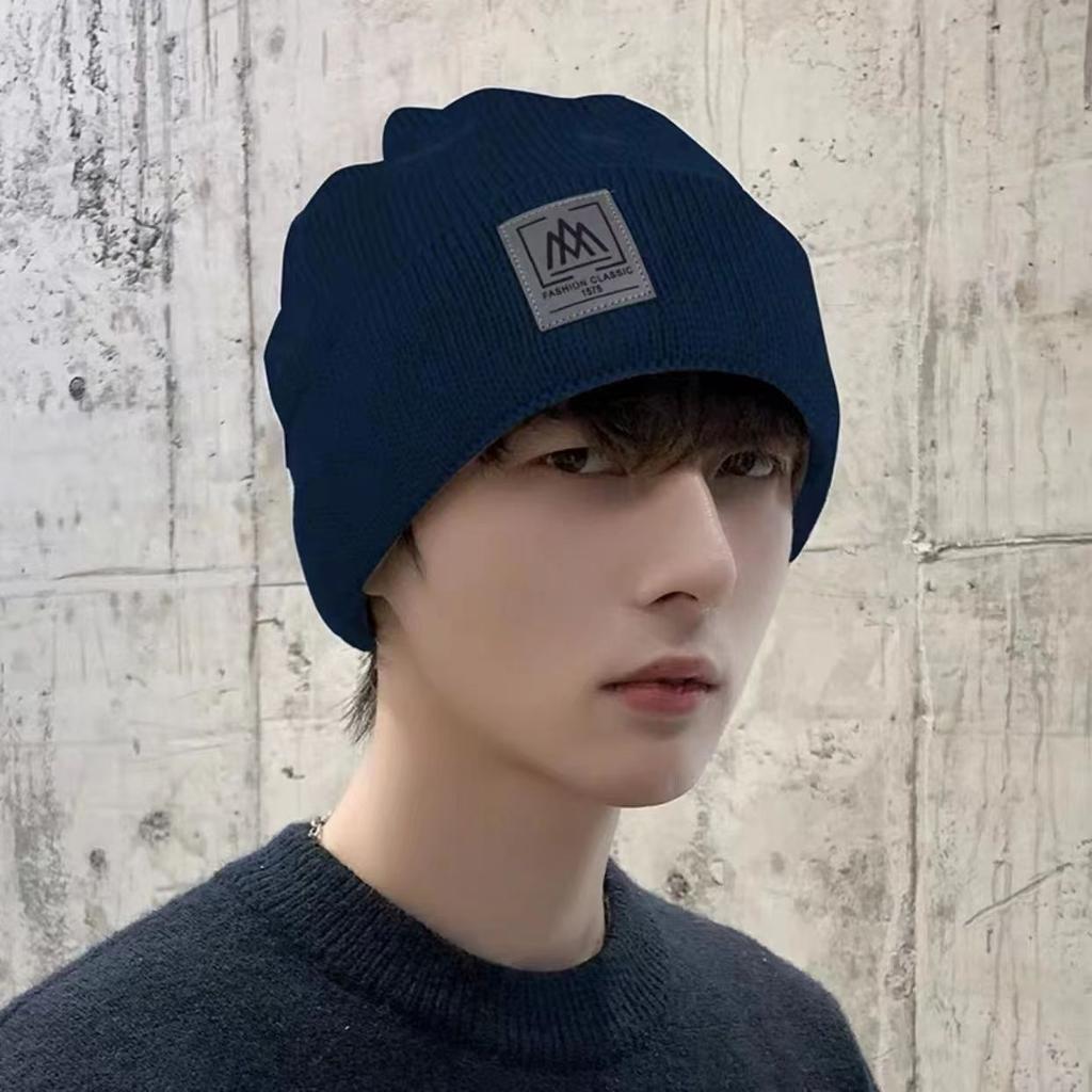 Hat Women's Winter Korean Edition Leisure Cycling Warm Anti Cold Ear Protection Women's Neck Knitted Hat Autumn and Winter
