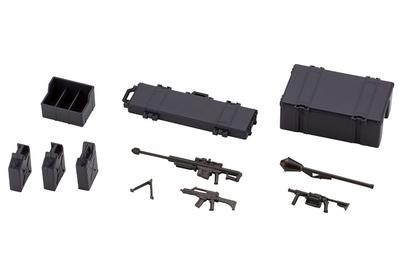 Hexa Gear Army Container Set, Night Stalkers Version, Overall Width: Approx. 63mm, 1/24 Scale Plastic Model Kit, HG101