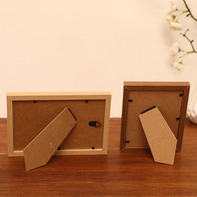 8/10-Zoll-Fotorahmen aus Holz, hochklare Glasrückseite, moderne, robuste Desktop-Bildanzeige, dekorativer Rahmen, Heimbedarf