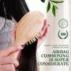 BOOMSLIFE  Soft Boar Bristle Hair Brush Oak Wood Comb for Hair Women Scalp Massage Detangle Hairbrush Barber Accessories