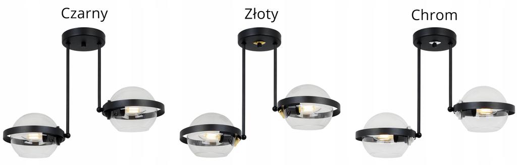 MODERNE HÄNGELAMPE GLASRINGLAMPE