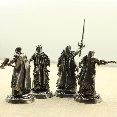 1ks Středověká legie Wraith Vojáci Model Hračka Figurky Miniatury Čistá Měď Rytíř Ozdoba Dekorace Řemesla