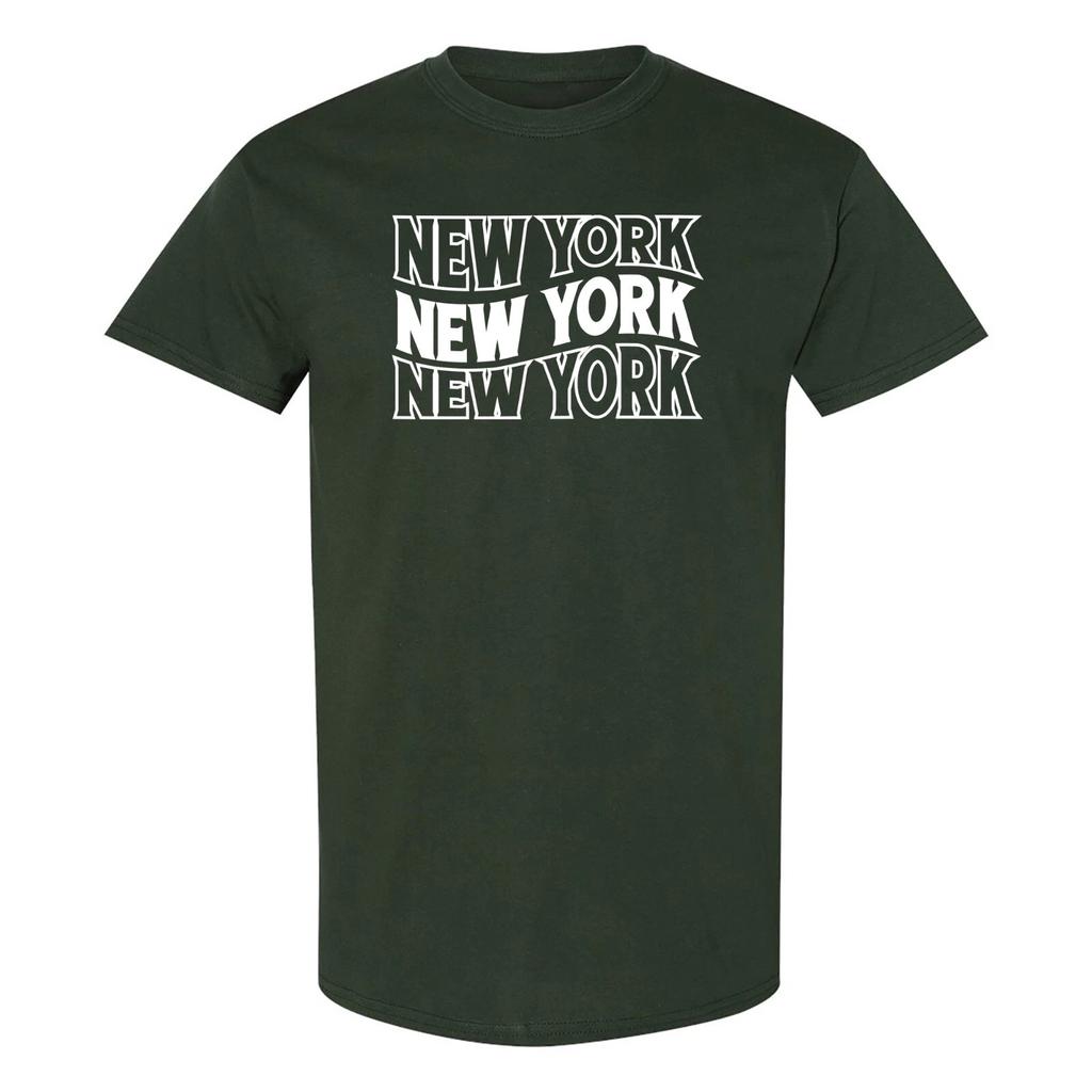 New York Wave - Sport Football Short Sleeve T Shirt