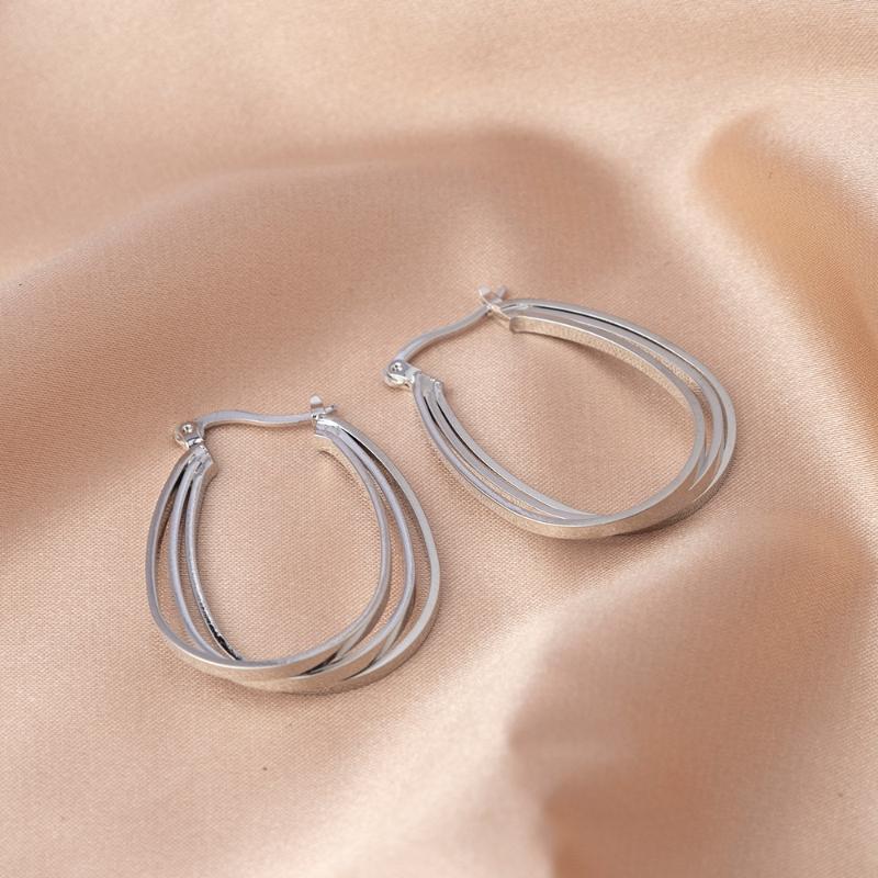 Fashion Trend Unique Design Elegant Delicate Retro Stud Earrings Women Jewelry Party Gifts